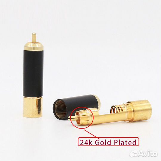 Коннекторы RCA для кабеля с диаметром до 11 мм