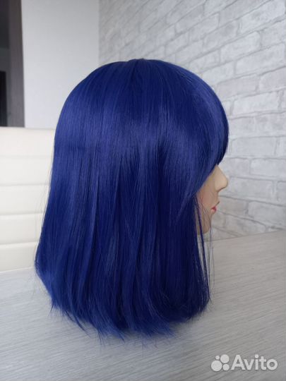 Парик синий