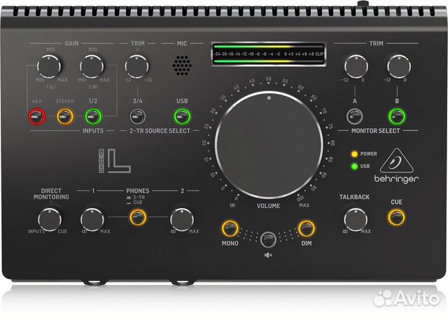 Активный мониторный контроллер Behringer studio L