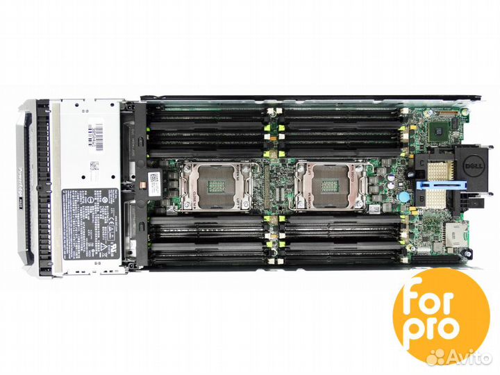 Лезвие dell M620 2xE5-2660 128GB