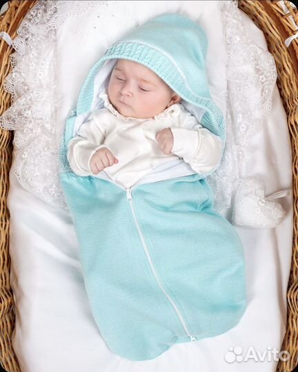 Конверт вязаный