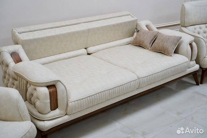 Диван и 2 кресла