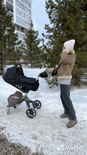 Коляска stokke xplory v5 2 в 1