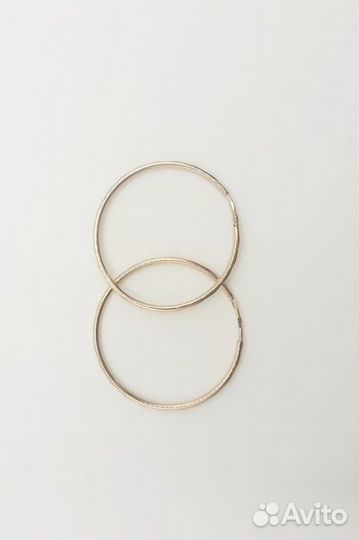 Золотые серьги