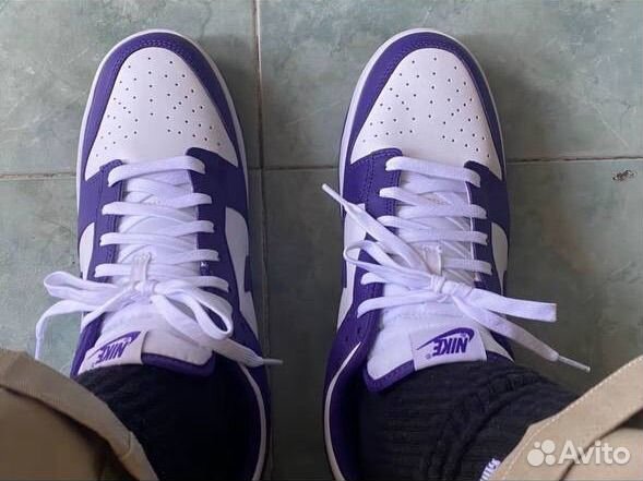 Nike Dunk retro court purple(Оригинал)