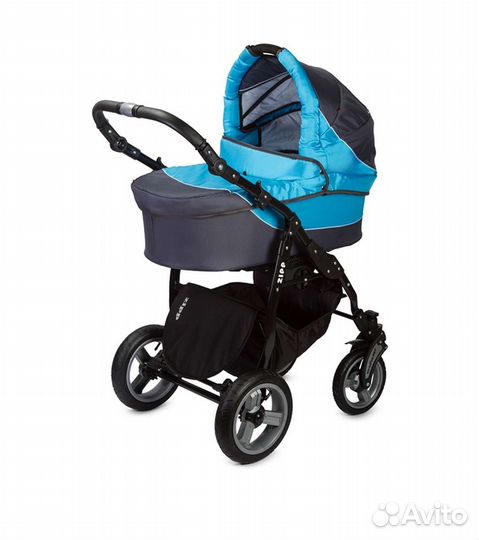 Коляска adbor zipp blue 2 в 1
