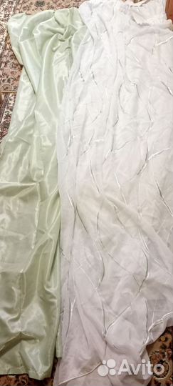 Комплект шторы и тюль