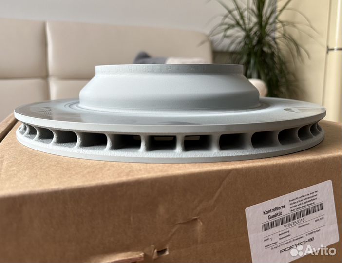 Диск тормозной задний Porsche Cayenne E3, GTS