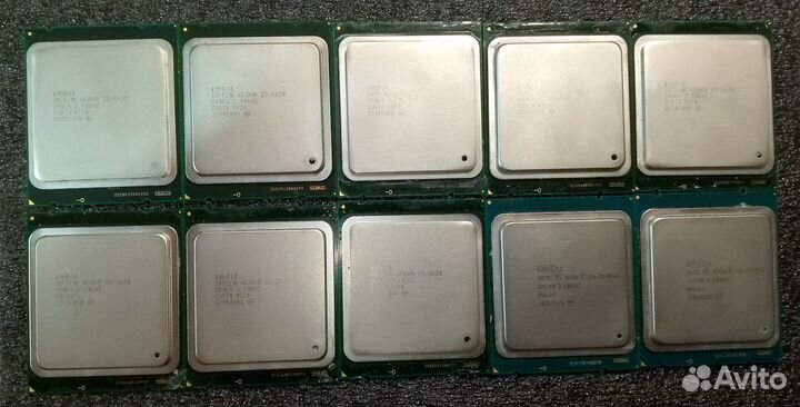 Процессоры E5-2609,2620