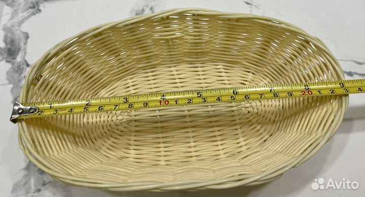 Корзинка плетеная пластиковая