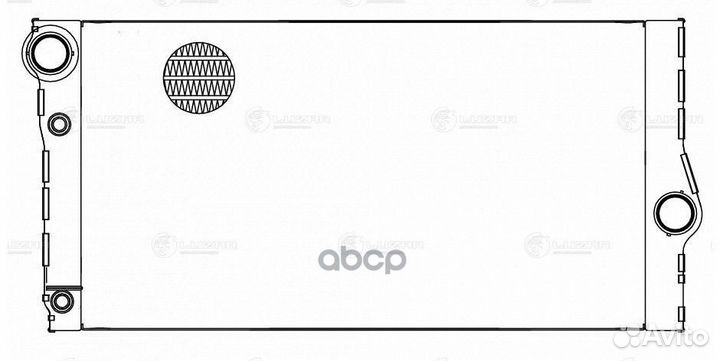 Радиатор охл. для а/м BMW 5 (F10) (10) /7 (F01)