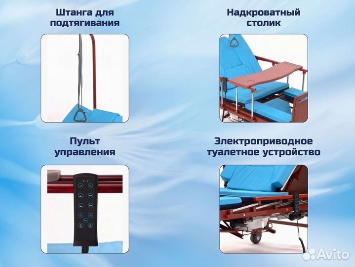 Медицинская кровать для инвалидов