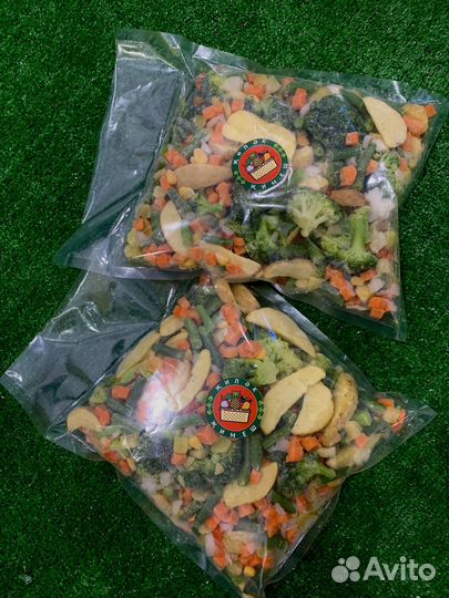 Овощи для жарки с луком замороженные