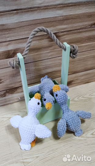 Вязаные игрушки ручной работы