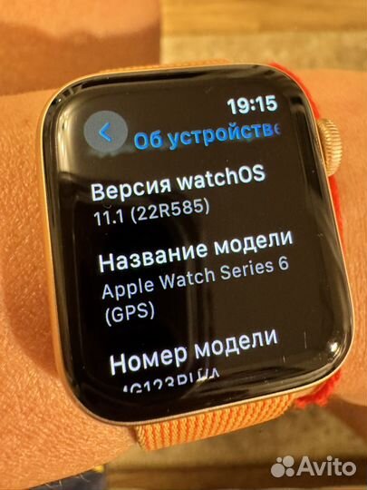 Смарт часы apple watch 6 40