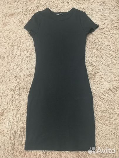 Платье лапша чёрное 44 размер