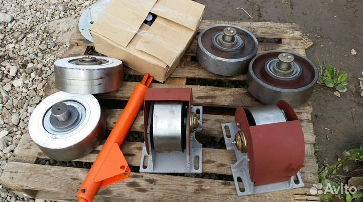 Ролик на автобетоносмеситель