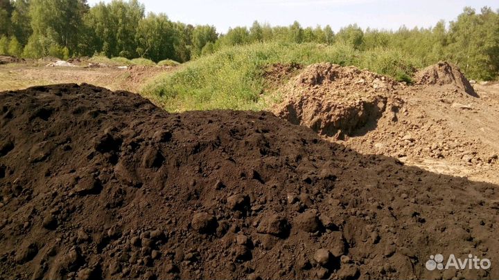 Чернозем, торф