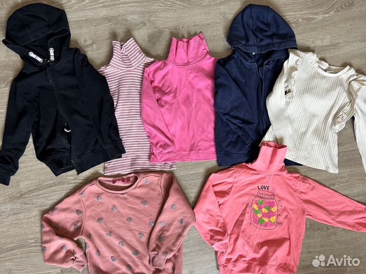 Вещи пакетом на девочку 5 лет