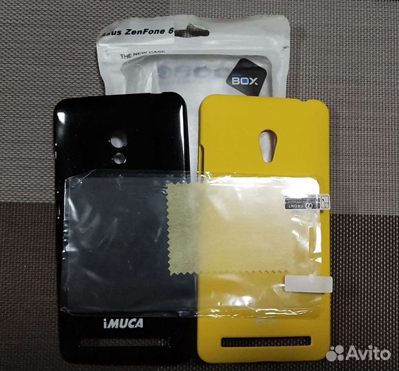 Чехлы и пленка на Asus ZenFone 6(комплект)