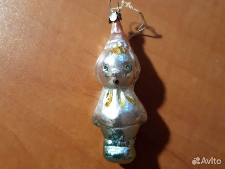 Елочные игрушки стекло