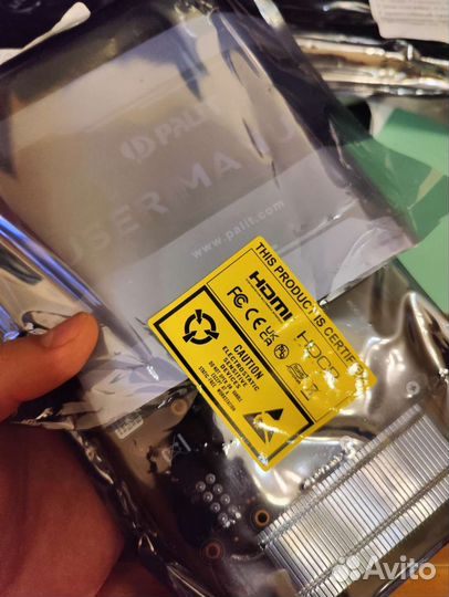 Новая видеокарта Palit GTX 1660 6gb