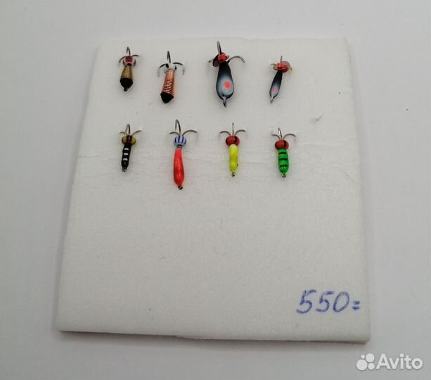Мормышки вольфрамовые чертики набор