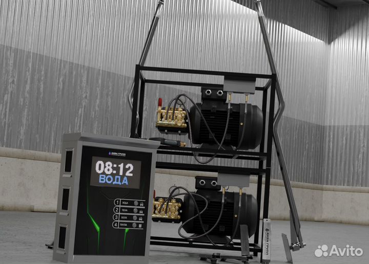 Мойка самообслуживания luxer-01