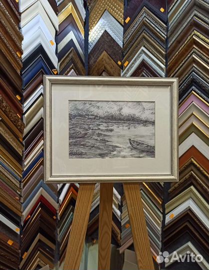 Картины 20/30 фломастером 2000г