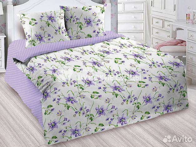 Белье постельное поплин