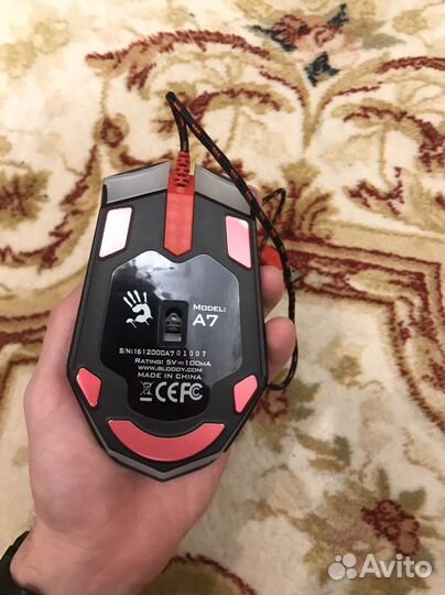 Игровая мышь bloody a7