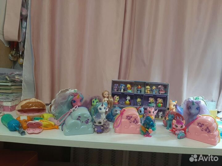 Игрушки пакетом для девочки
