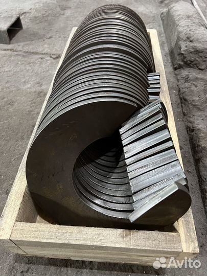 Виток спирали шнека Сегмент Перо Лопасть Ремонт