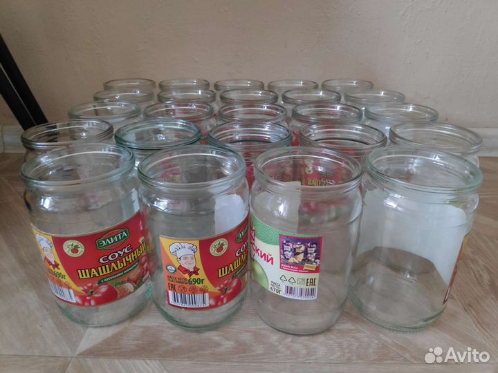 Банки стеклянные под закрутку