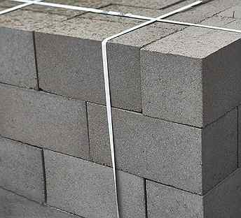 Блоки для фундамента, бетонные блоки, полнотелый
