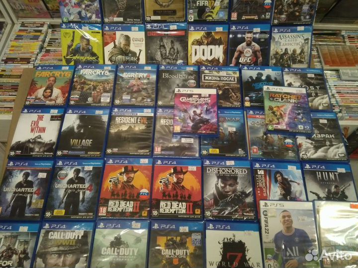 Игры на ps4 и ps5