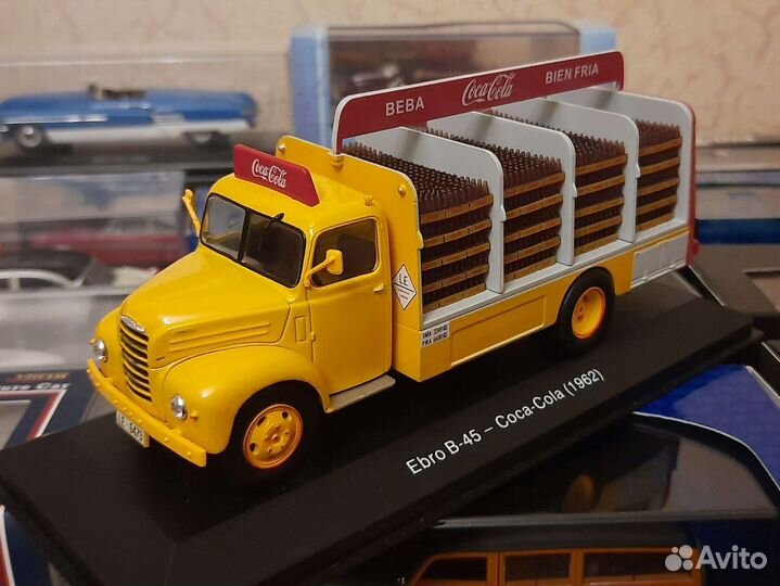 Грузовик Coca-Cola 1:43 Ebro 1962