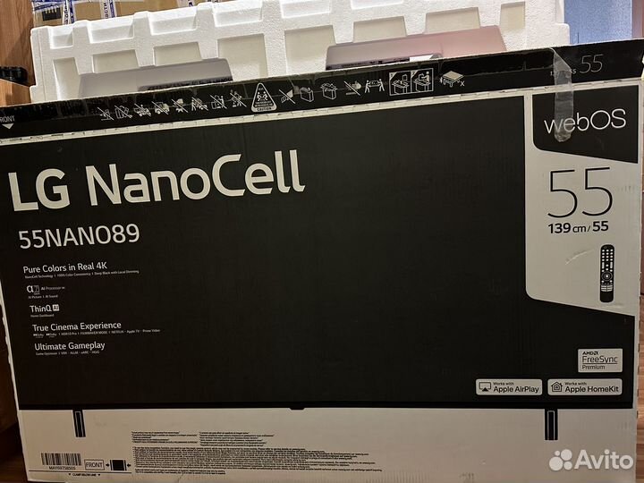 4k NanoCell телевизор LG 55nano896pc