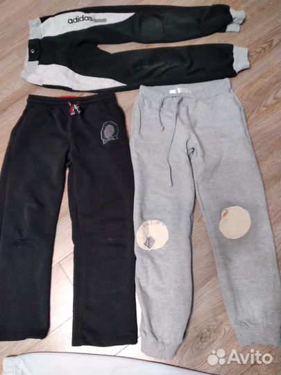 Штаны на рост до 134см, цена за все