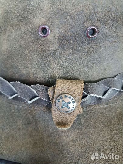 Шляпа кожаная BC Hats. Австралия