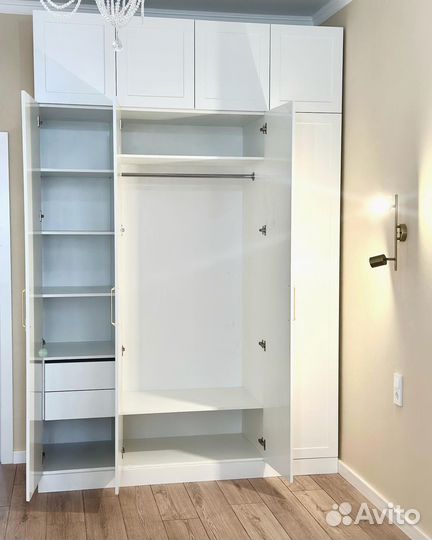 Шкаф распашной как икея