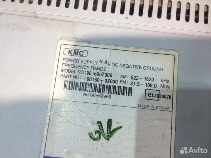 Магнитола штатная Kia Sportage 2