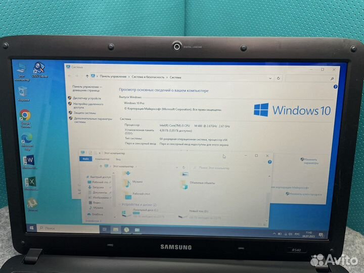 Samsung R540 i5/4GB/SSD
