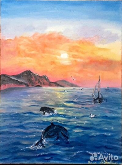 Картины маслом (холст на подрамнике)