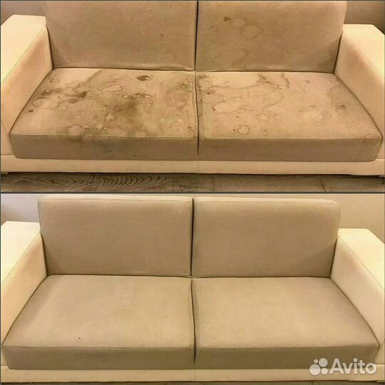 Химчистка мягкой мебели дивана матраса кресла