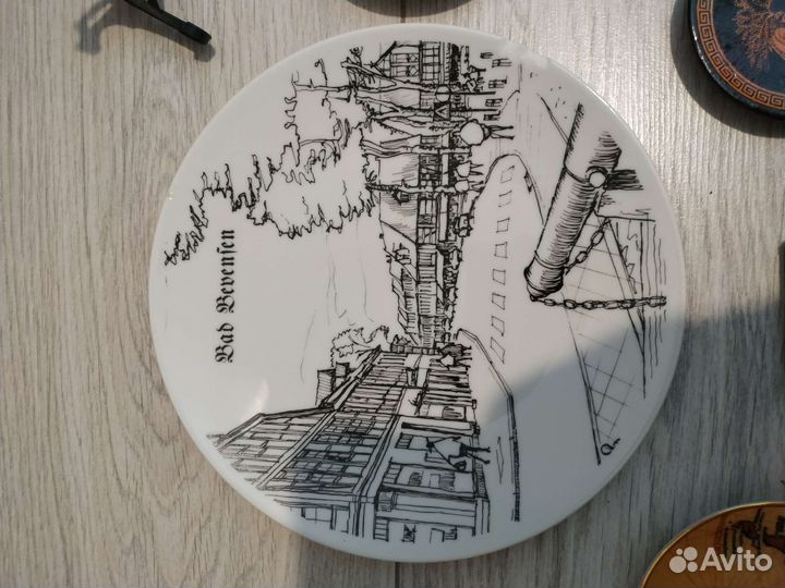 Тарелки тарелочки города страны сувенирные