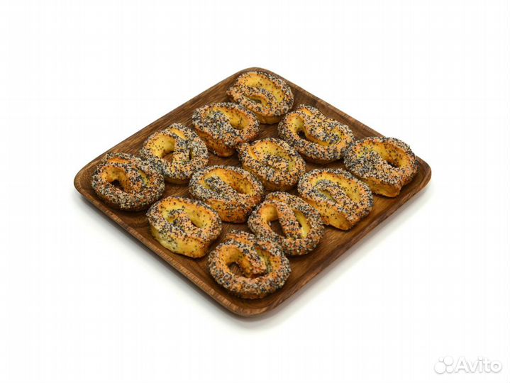 Тарелка деревянная квадратная из акации 25х25. Тар