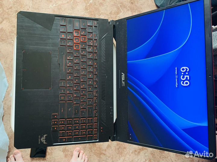 Игровой ноутбук Asus tuf gaming fx505dy