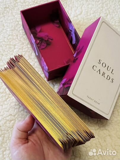 Soul cards tarot розовые