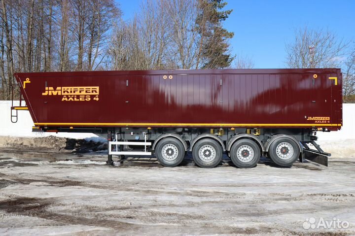 Полуприцеп самосвальный JM Kipper Mega 4 алюминиевый 50 м3, 2024